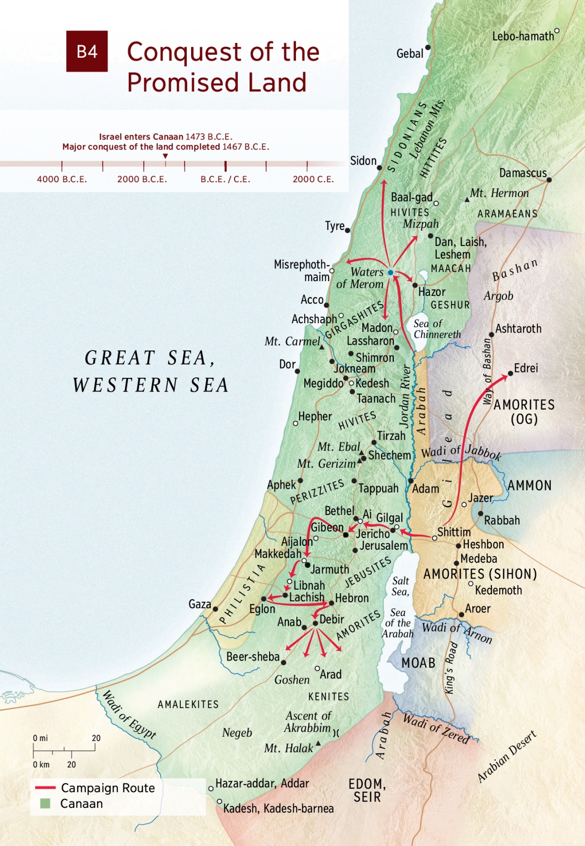 Conquest Of Canaan By Joshua Canaan Map Map Bible History Conquest Of Canaan By Joshua Canaan Map Map Bible History