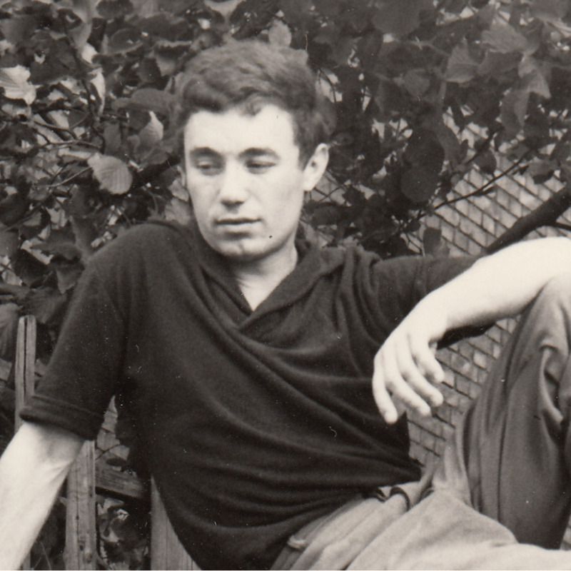 IMAGE 2 PICTURE DESCRIPTION: Ernest Loedi as a young man