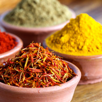انواع گوناگون ادویه‌ها
