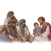 İsa şagirdlərinə uşaq kimi həlim olmağı öyrədir