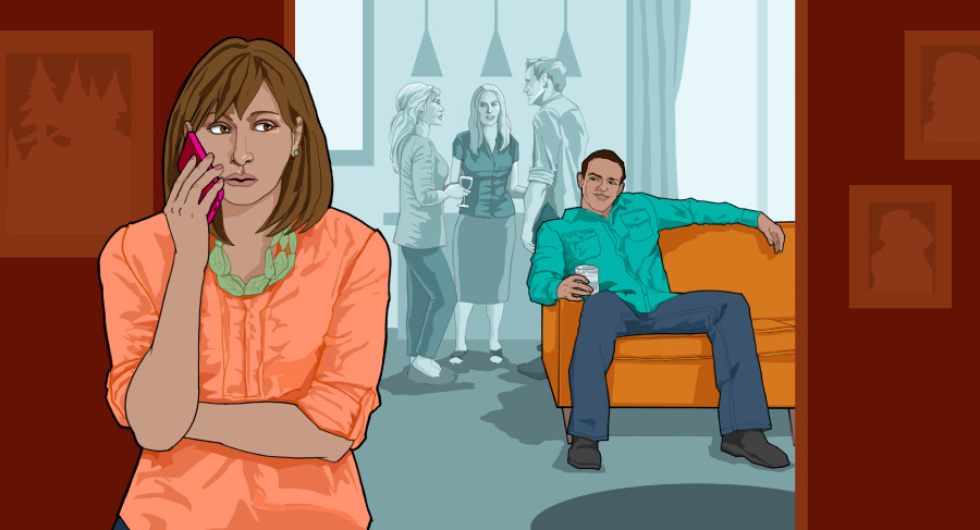 Үлкен кеудесі бар ана порно