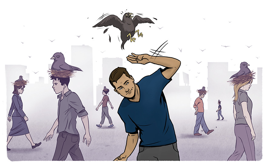 Qiz juda tukli xorozni soradi